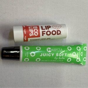 Eco Lips Lip Food and Mariposa Juicy Soft Lip Balm Set
